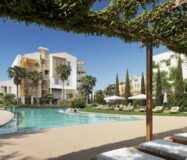 Нові екологічні будинки в Ель-Вержере біля моря з терасами