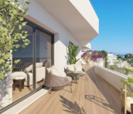 3-кімнатні апартаменти з терасою в Естепоні 119 м.кв.