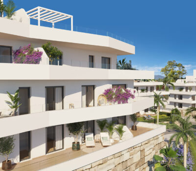 3-кімнатні апартаменти з терасою в Естепоні 119 м.кв.