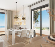 3-кімнатні апартаменти з терасою в Естепоні 119 м.кв.