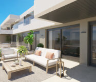 2-спальные апартаменты в Ла Кала-де-Михас с террасой 108 кв.м