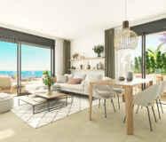 2-спальные апартаменты в Ла Кала-де-Михас с террасой 108 кв.м