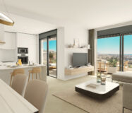 2-спальные апартаменты в Ла Кала-де-Михас с террасой 108 кв.м