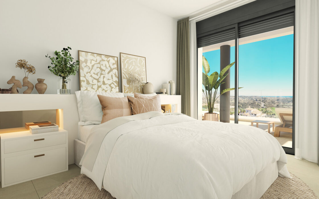 2-спальные апартаменты в Ла Кала-де-Михас с террасой 108 кв.м