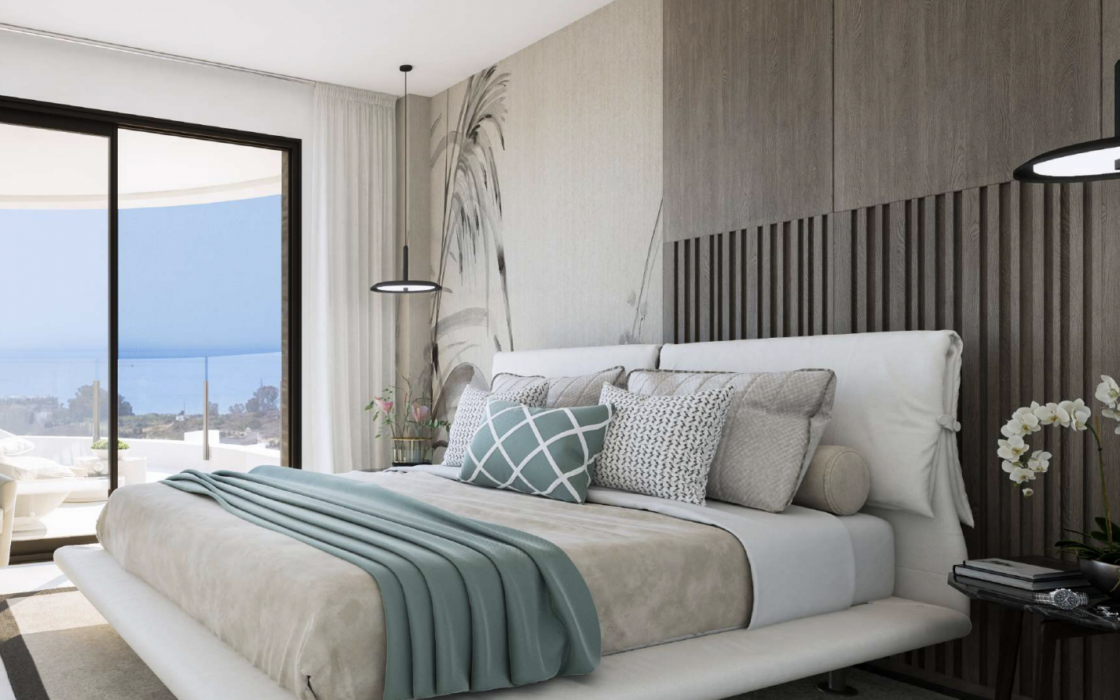 Трикімнатні апартаменти в Естепоні з терасою 108 кв.м