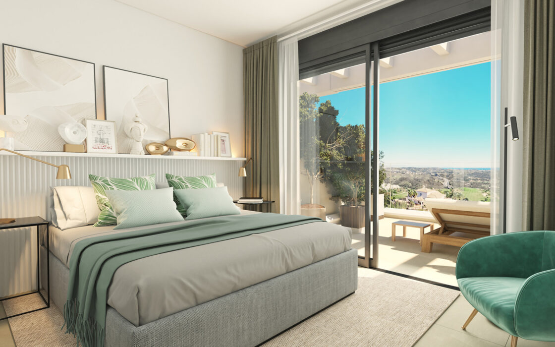 3-спальные апартаменты с террасой в Ла Кала-де-Михас