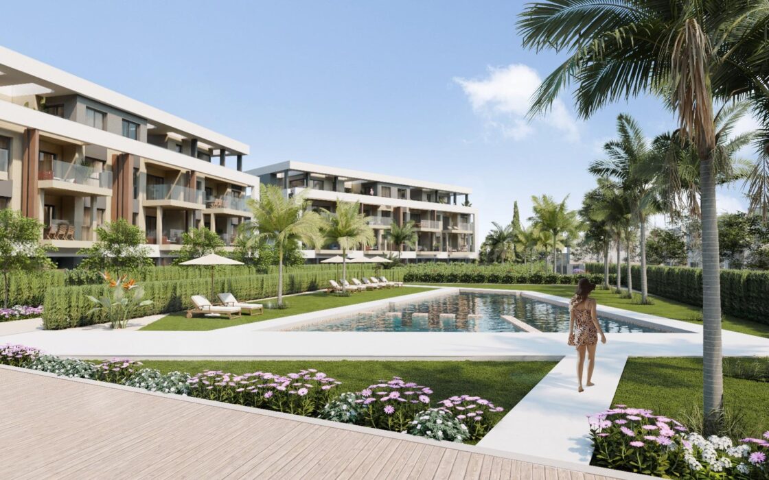 Апартаменты 3 комнаты в Мурсии 2024 года с террасой