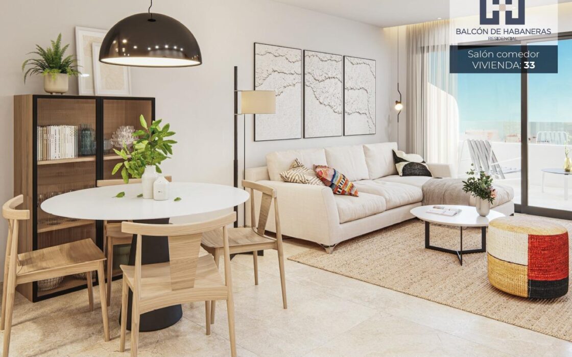 Просторные апартаменты в Торревьехе 98 кв.м у моря