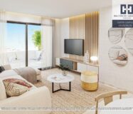 Просторные апартаменты в Торревьехе 98 кв.м у моря