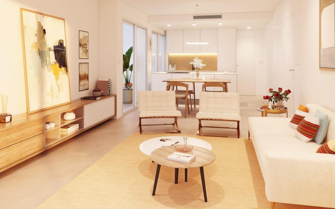 Новий комплекс в Піллар-де-ла-Орадада з терасами 66 кв.м