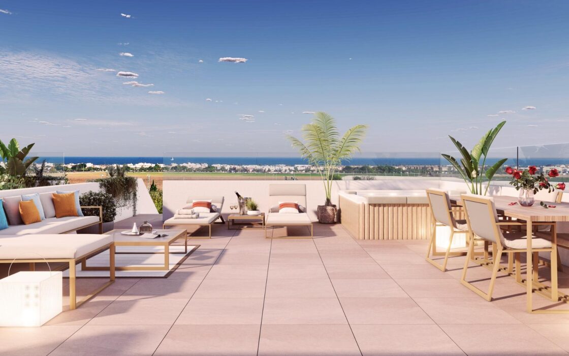 Новий комплекс в Піллар-де-ла-Орадада з терасами 66 кв.м