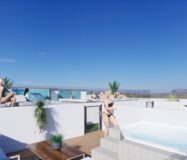 Нові квартири в Торрев’єсі з терасою 64 кв.м біля моря