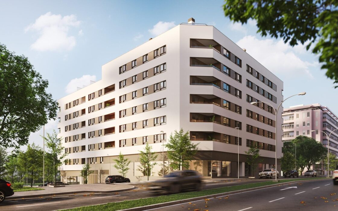 Будинки нової забудови в Аліканте з терасами біля моря