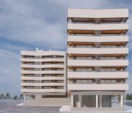 Будинки нової забудови в Аліканте з терасами біля моря