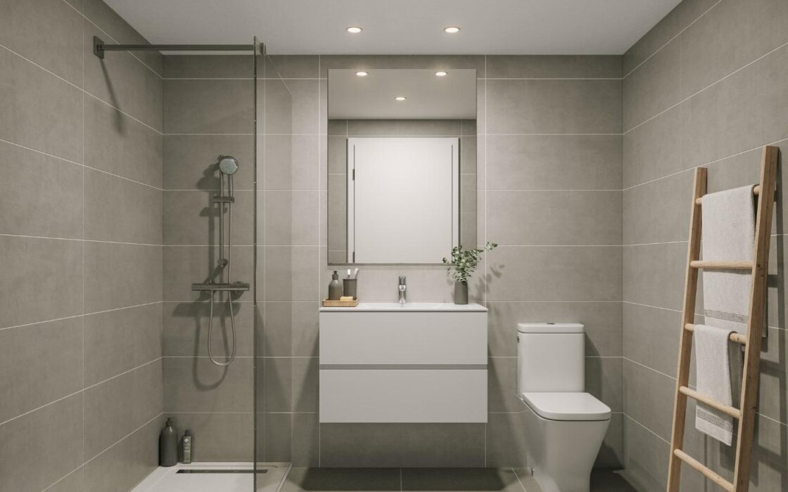 Будинки нової забудови на Золотій милі в Аліканті з видом на море