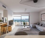 Будинки нової забудови на Золотій милі в Аліканті з видом на море