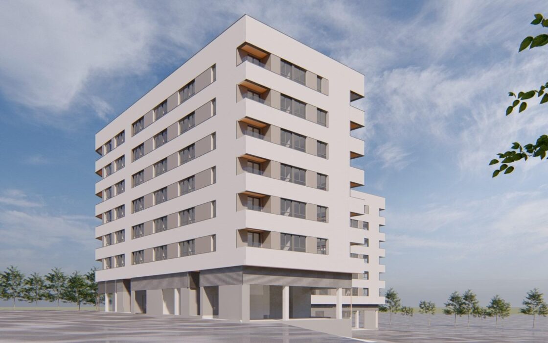 Будинки нової забудови на Золотій милі в Аліканті з видом на море