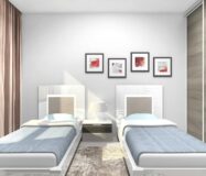 Нова квартира з терасою в новобудові Мадрида 65 кв.м.