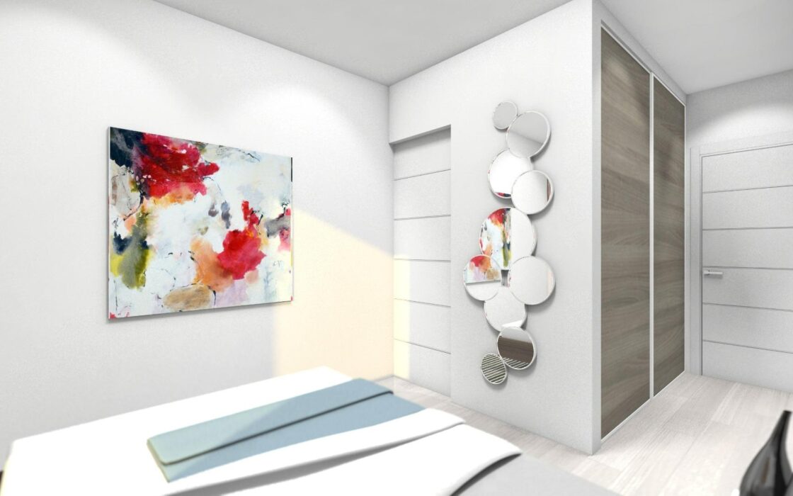 Нова квартира з терасою в новобудові Мадрида 65 кв.м.