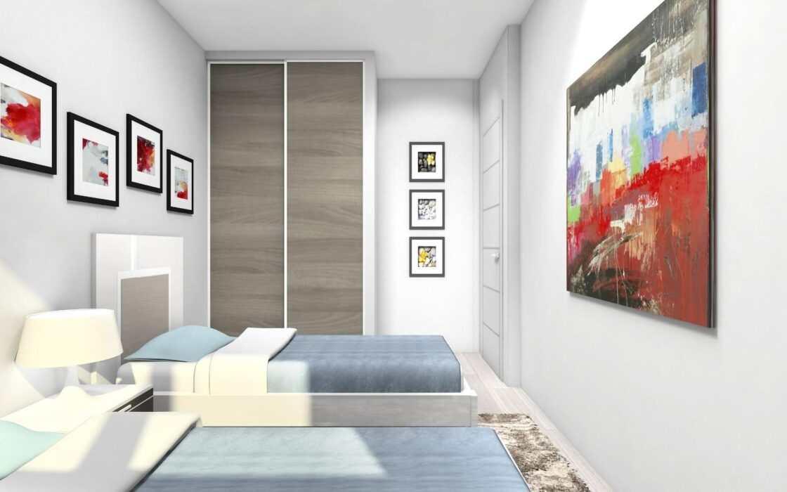 Простора квартира 3 кімнати в Мадриді з терасою