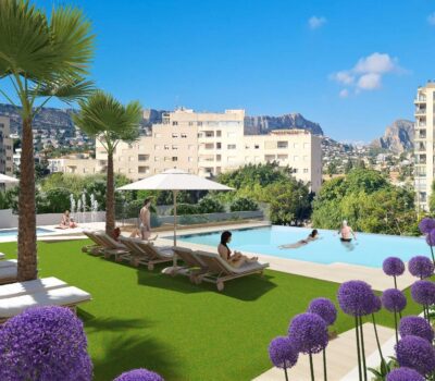 Нові апартаменти з 2-3 спальнями в Кальпе біля моря