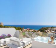 Нові апартаменти з 2-3 спальнями в Кальпе біля моря