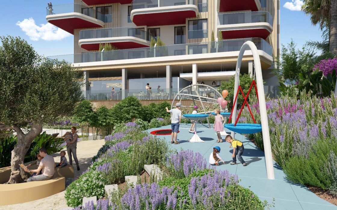 Нові апартаменти з 2-3 спальнями в Кальпе біля моря