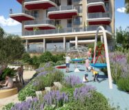 Новые апартаменты с террасой в Кальпе у моря 135 кв.м