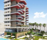 Новые апартаменты с террасой в Кальпе у моря 135 кв.м