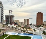 Новая квартира с видом на море в Бенидорме 180 кв.м