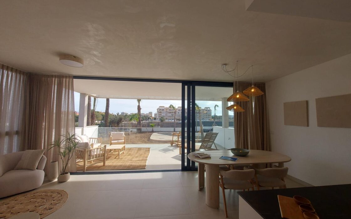 Квартира в Кабо-де-Палос з терасою та видом на море