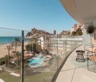 Роскошные апартаменты 2-3 спальни на первой линии Бенидорма