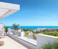 Двухспальные апартаменты 90 кв.м в новостройке Кала-де-Михас