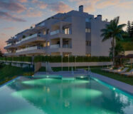 Двухспальные апартаменты 90 кв.м в новостройке Кала-де-Михас