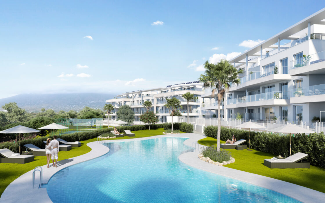 Двохспальні апартаменти в новому комплексі Ель Чапаррал 124 кв.м