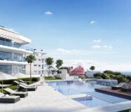 Трехспальные апартаменты в новостройке Михас Коста с террасой