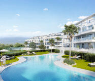 Трехспальные апартаменты в новостройке Михас Коста с террасой