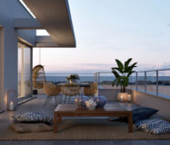 Трехспальные апартаменты в новостройке Михас Коста с террасой