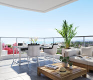Трехспальные апартаменты в новостройке Михас Коста с террасой