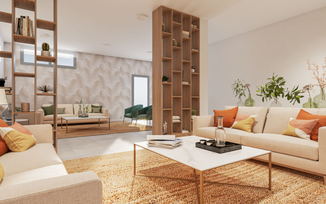 Трехспальные апартаменты в новостройке Михас Коста с террасой