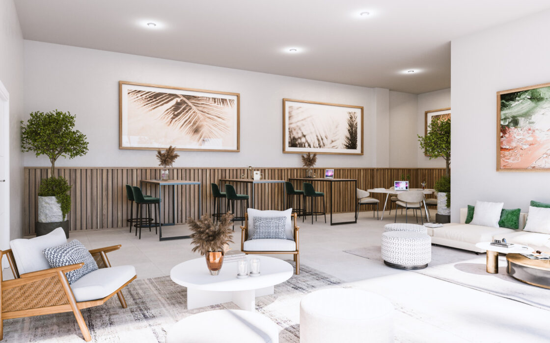 2-комнатные апартаменты с террасой в Марбелье, 87.35 кв.м.