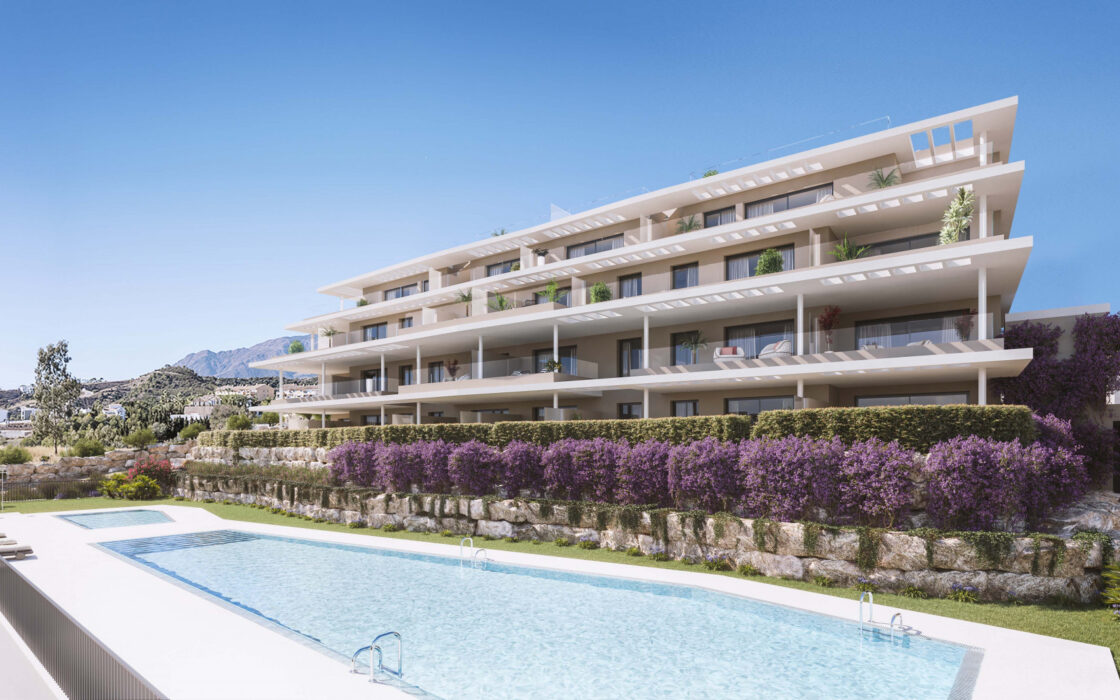 Просторні квартири з терасою в Естепоні 98 кв.м 2 спальні