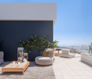 Трехкомнатные апартаменты с террасой в Марбелье 144 кв.м.