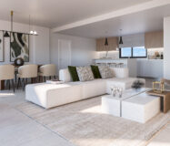 Трехкомнатные апартаменты с террасой в Марбелье 144 кв.м.