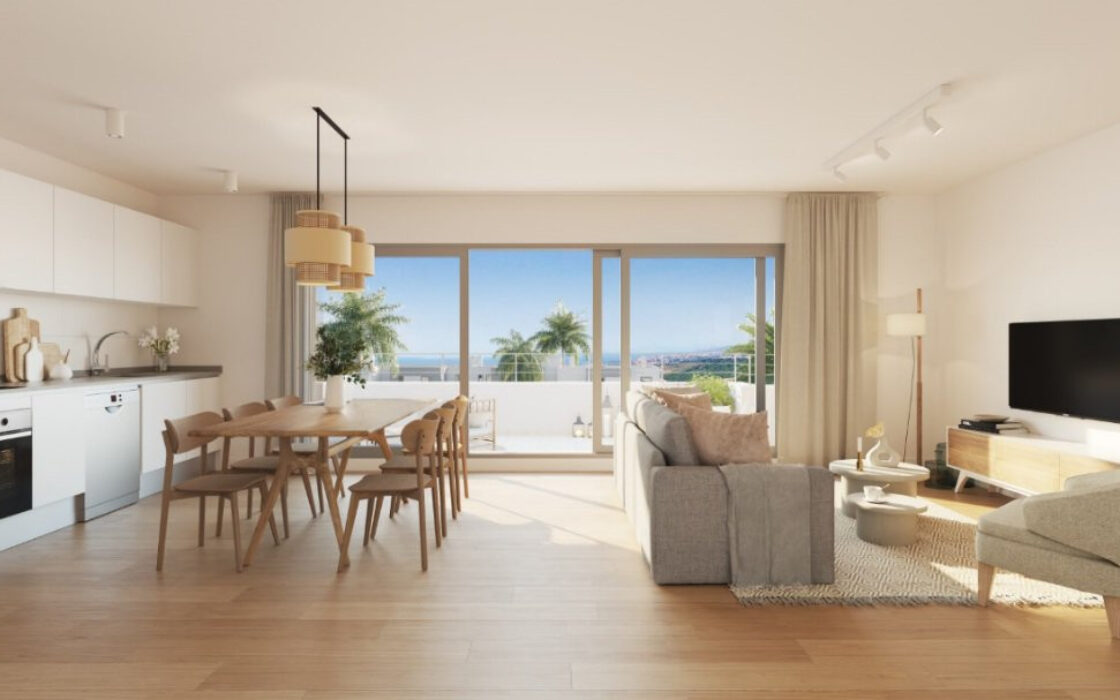 Эксклюзивные 4-комнатные апартаменты в Эстепоне с террасой