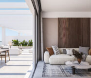 Трикімнатні апартаменти в новому комплексі біля гольфу в Міхасі