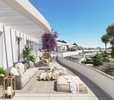 Пентхаус в Гольф-курорте, 125 кв.м, терраса, вид на море