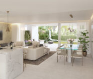 Терраса, 3 комнаты в Гольф-курорте Алькаидес 118 кв.м