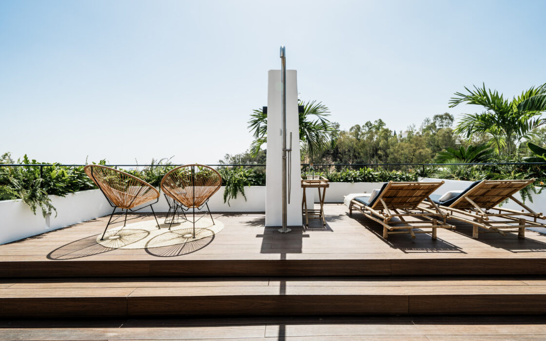 Потрясающие апартаменты с террасой и видом на море, 127 кв.м