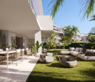 Трехкомнатные квартиры в Марбелье с террасой 123 кв.м